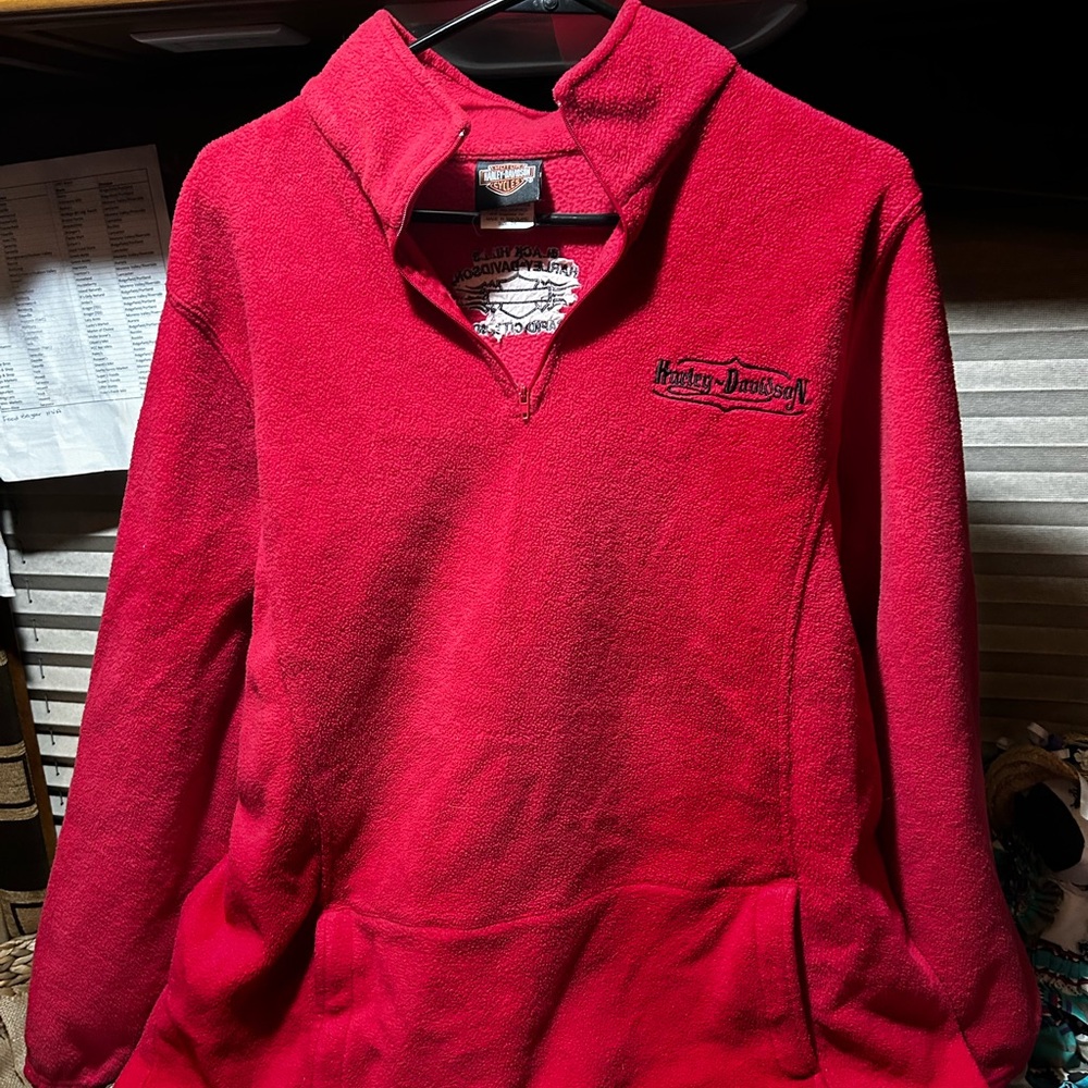 Harley Davidson fleece jacket